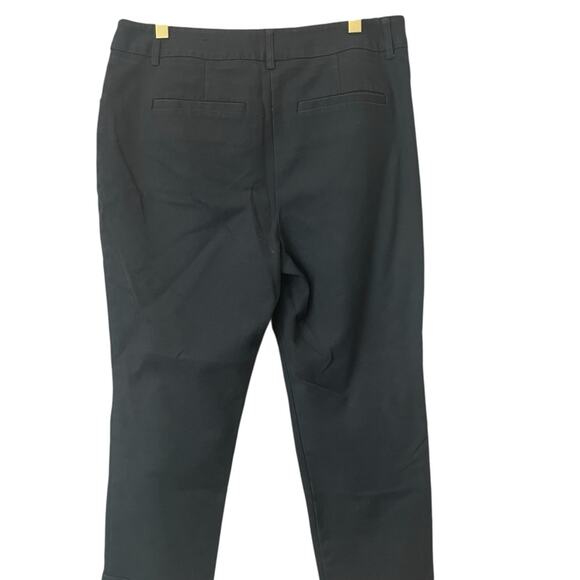 Chico’s So Slimming Black Ankle Pants Sz 0.5 (US 6) Cuffed w/ Pockets EUC - Picture 7 of 9